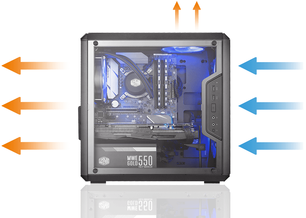 Luna Pro Gaming Computer - Ryzen 5 5600, RTX 4060