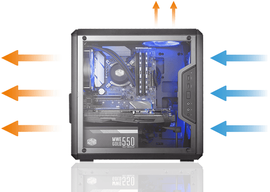 Luna Pro Gaming Computer - Ryzen 5 5600, RTX 4060
